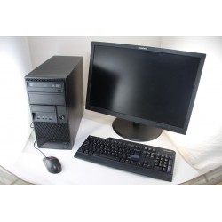 Lenovo ThinkStation E31 with 10GB RAM and Lenovo Monitor ThinkVision LT2452p 24inch