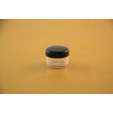 Pot Kosmetik Hitam Bening 5 Gram