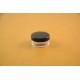 Pot Kosmetik Hitam Bening 10 Gram