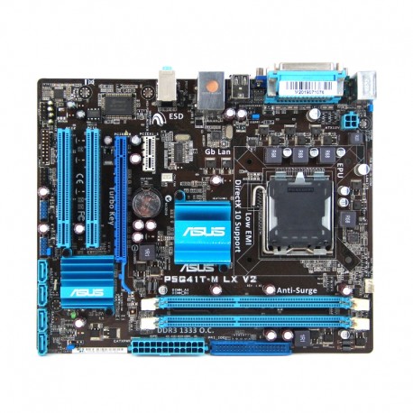 Asus Motherboard P5G41T-M LX V2 with Dual Channel DDR3 (Loose Pack)