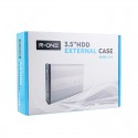 R-ONE Case HDD External Metal USB 2.0 3,5 inchi