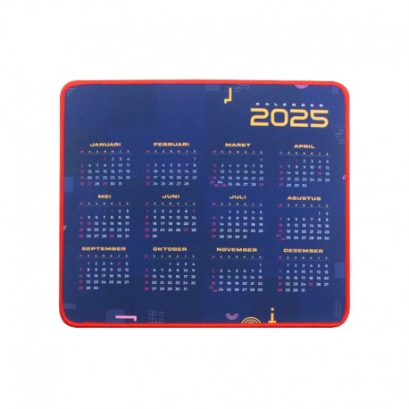 Mouse Pad Kalender 2025